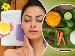 Natural skin care with ayurveda therapy